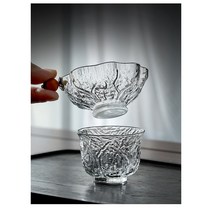 CHUXUE 일본 유리 차필터 차거름망 예쁜 티스트레이너 티필터 티거름망, 1개, 01