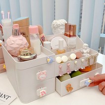 순순몰 화장품 정리함, 화이트, 1p