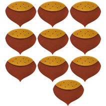 환경꾸미기 밤모형 10개입