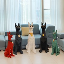 도베르만 트레이도베르만 트레이 사이드 테이블 침대 소파 협탁, 도베르만 블랙_특대형