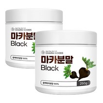 참굿즈 블랙마카 가루 먹는법 페루의산삼 분말 250g/2병