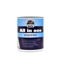 듀파 올인원 페인트 1L (실외겸용), 라이트멜론