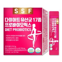 순수식품 다이어트 유산균 17종 포스트바이오틱스 1박스(30포) 모유 유래 가르시니아 프리바이오틱스 프로바이오틱스 체지방감소 배변활동원활 3중기능성 건강기능식품, 30개, 3g