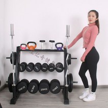 덤밸 케틀벨 바 렉 정리대 집안 미니랙 다이 정리