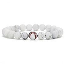 오닉스팔찌 미니멀리스트 야구 팔찌 유니섹스 천연 용암 오닉스 스톤 구슬 장식 명상 요가 Pulsera 옴므 액세서리