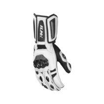 ILM 에어 플로우 가죽 오토바이 장갑 터치스크린 남성 및 여성용 모델-GRC.. 정품보장, X-Large, White-Long