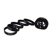 고무패킹 가스켓2고정밀 고무 타이밍 벨트 120-2고정밀-6 L = 120mm W 6mm 10 개 3D 프린터 팩용 폐쇄 신형, 한개옵션0