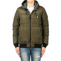 스톤아일랜드 [스톤아일랜드] (731542634 V0059) 남성 로고 후드 패딩