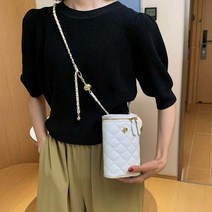 데일리 휴대폰 가방 여자 패션 화이트 크로스백