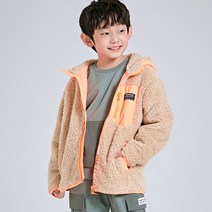 스파오키즈 할인상품 아동 주니어 배색 키즈 덤블 후드 집업 베이지 NC유성점