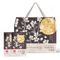 [프레시멘토] 사과꽃향기 달콤한 청송 꿀 사과즙 가정용 선물용 100ml 30포 50포, 꿀 사과즙 100ml 30포