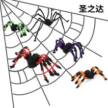 파티 동물 가면 리얼한 거미 거미줄 크리스마스 할로윈 탈 머리띠코 마스크 용품 다스베이더 전통 우는아기 산타복 장식 관종, 12개원5m거미줄(화이트), A