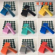 18650 수축 튜브 수축 필름 절연 링 스티커 포함 100개, 06. 흰색