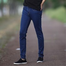 깔끔한 남성 스판청바지 중청 다양한코디 일자바지 기본아이템 핏좋은