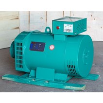 삼상 독립형 디젤발전기 소형, 3kW단상220V+나무상자세트+4탄소브러쉬