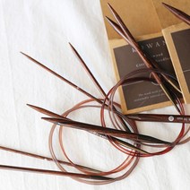 Rowan 버치우드 대바늘 자작나무 80cm 줄대바늘