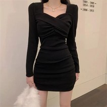 가은무역 LYQ100536 여성원피스 가을원피스 겨울원피스 미니원피스 슬림핏 빅사이즈