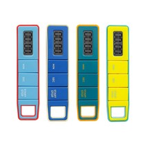 아쿠바 버즈 타이머 - 목걸이형 4가지 색상, 레트로 스카이블루