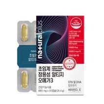 내츄럴플러스 초임계 장용성 알티지 오메가3 rtg DHA EPA 3개월분 효능, 3개