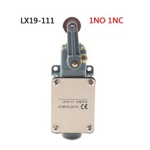 리밋 스위치1pcs Tr경량el Switch MicroLimit AC 380V DC 220V LX19-001 1NO 1NC, 02 LX19-111