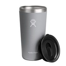 HydroFlask 올 어라운드 텀블러 루파인 20온스 486410, Birch_28 Oz Black Lid
