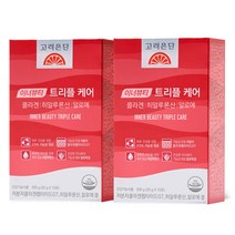 고려은단 이너뷰티 트리플 케어 콜라겐 히알루론산 알로에 젤리스틱 15포, 2개, 2개