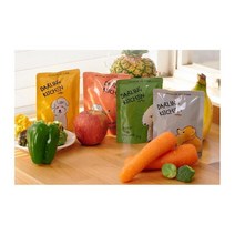 균형있는 영양맛춤 애견용 화식 사료 주식 개식단 개, 연어100g x5팩