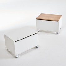 TB9934 테미스 이동벤치 수납장 600 DVX, 화이트