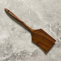 쁠라우발리 티크 나무 TD라인 뒤집개, 뒤집개(중)