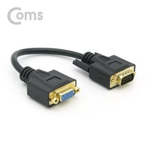 0ZNT640 모니터 젠더 RGB 20cm VGA 15핀 암수 연장 잭