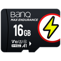 마이크로SD카드 정부측 정판 BANQ16G 메모리 키 높이 속히 TF 블랙박스 전용 CLASS10 감시 2964231551, 보안 감시 통제하다. & 4K 동영상, 표준세트