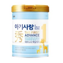 아기사랑수 더퍼스트 어드밴스 분유 1단계, 750g, 24캔