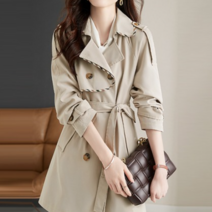 스칼렛 트렌치 벨티드 하프코트 s155078