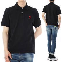 아미 명품23SS 하트로고 PK 반팔 티셔츠 BFHPL001 001 23SSBFHPL00176000100