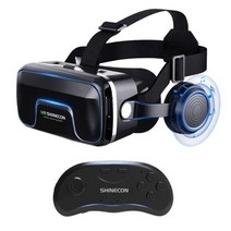 3D VR 스마트 안경 가상 현실 헤드폰 헤드셋 호환 게임 폰용 컨트롤러 G04ea New, [02] G04EA B01 gamepad, 한개옵션1