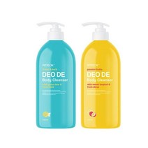 페디슨 데오 드 바디워시 750ml 소취효과 여름바디워시 냄새제거, 01.레몬허브 2개