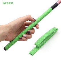 1/3Pcs 미끄럼 열 수축 튜브 낚싯대 랩 안티 스키드 자전거 핸들 절연 보호 라켓 그립 커버, 04 green_03 20mm_01 1M x 1Pcs