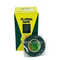화훼 소품 - 플로라테이프 - 진카키12개 1box 꽃테이프 꽃집 꽃꽂이 꽃다발 만들기 재료