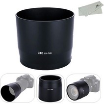 캐논 호환 RF 100 400mm F5.6 8 IS USM EF 70 300mm F4 5.6 II 렌즈 ET 74B 호환용 JJC 가역 후드, ET-74B互換