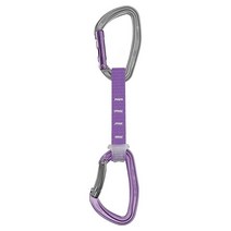 Petzl DJINN AXESS 퀵드로우 - 스포츠 무역 및 보조 등반을 위한 내구성 있고 가벼운 퀵드로우 - 바이올렛 - 12cm, Violet