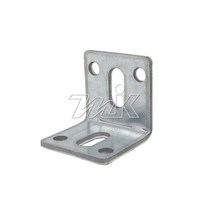 아연 도금 화스너 ㄱ자 꺽쇠 앵글화스너 브라켓 (20727), (2072709) 50*200*4T, 1개