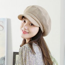 이스트무브 헌팅캡 봄 여름 여성 팔각모 메쉬 뉴스보이캡 모자 여자 빵모자 소프트륨헌트 (8컬러)