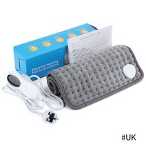 어깨 찜질기 온열 전기 안마기 온수 황토 30x59cm 난방 패드 물리 치료 담요 열 허리 통증 완화 피로 제거 겨울, 스페인, [03] UK