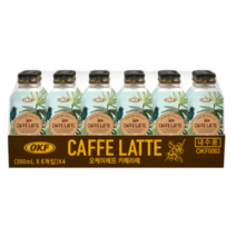 오케이에프 카페라떼, 390ml, 144개