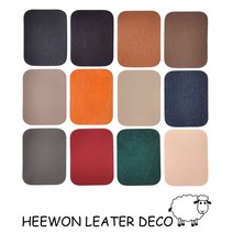 희원레더데코 차시트보수스티커S 오토바이시트 자전거안장 가죽커버리폼 천연소가죽, 베이지