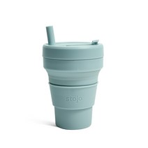 스토조 접이식 텀블러 비기 473ml 아쿠아마린, 단품