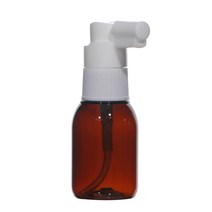 허브스프레이 헤어 스프레이용기 검정 흰색캡 20~500ml, 30ml, 갈색용기(F) 흰색캡, 1개