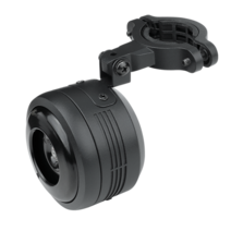 전기자전거 오토바이 바이크 도난방지 경보기 진동 울림 경보기 125db usb 충전식, 블랙 (리모컨 없음)