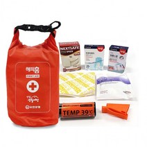 유한양행 해피홈 메디큐어 아웃도어 응급 구조함 세트 구급함 등산 캠핑 각종 스포츠 응급처치 가방, 해피홈 메디큐어 응급구조 아웃도어세트