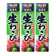 에스앤비 오로시 생와사비, 43g, 3개